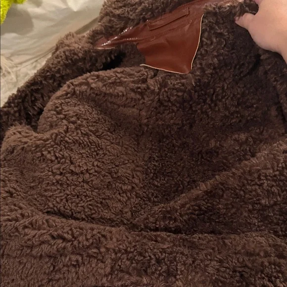 L'Academie Brown Teddy Jacket - Picture 4 of 4